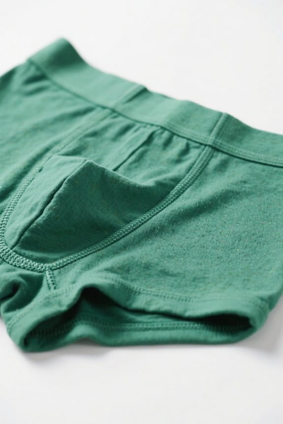 choosing comfortable green boxer briefs