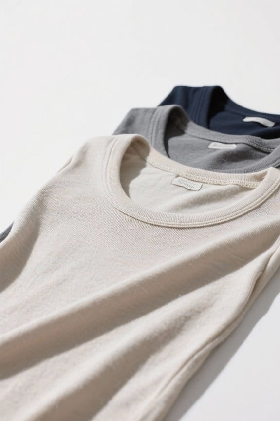 choosing extra long undershirt
