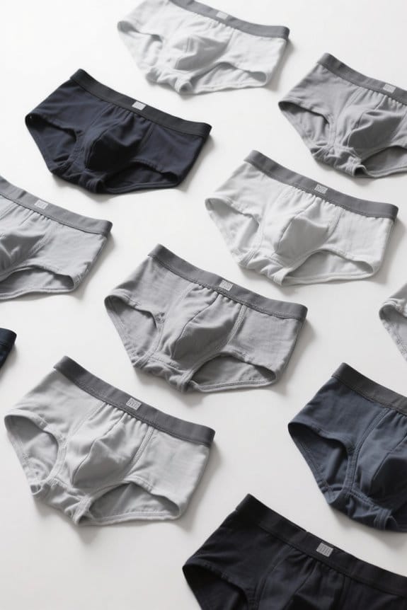 comfortable dual pouch underwear