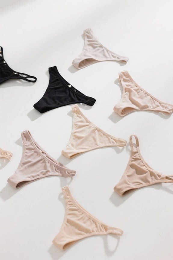 comfortable invisible seamless thongs
