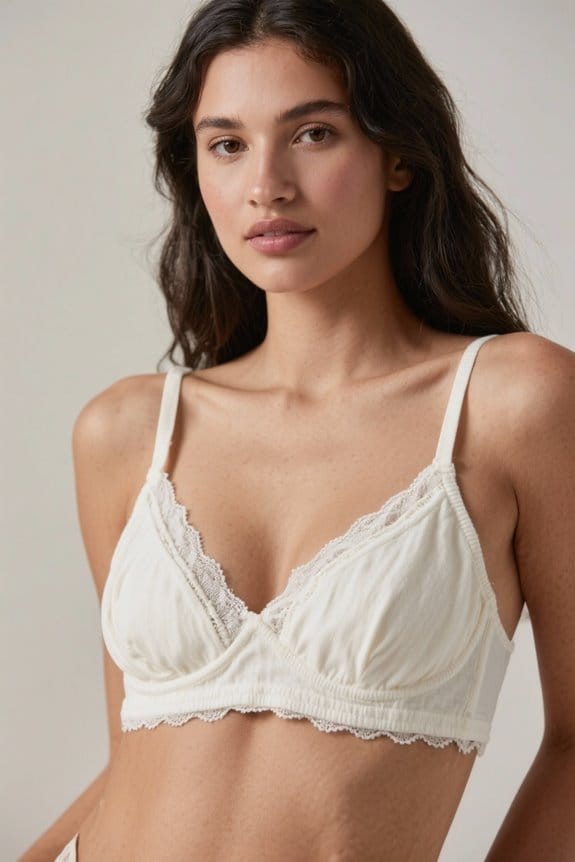 comfortable stylish cotton bralettes