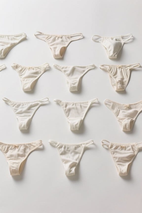 comfortable stylish mid rise thongs