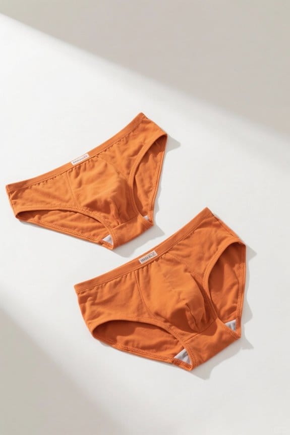 comfortable stylish orange underwear