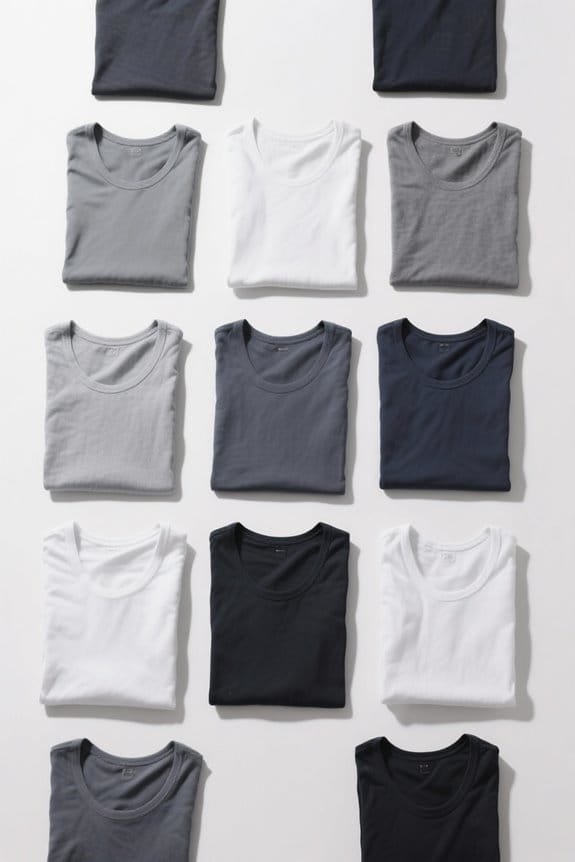fitted undershirts for comfort