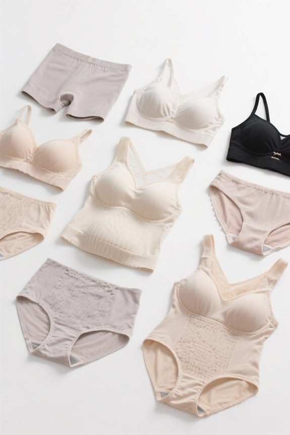 flattering tummy control underwear