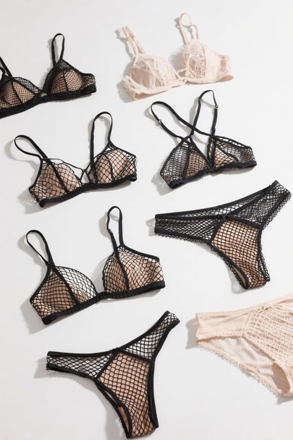 flirty fishnet lingerie options