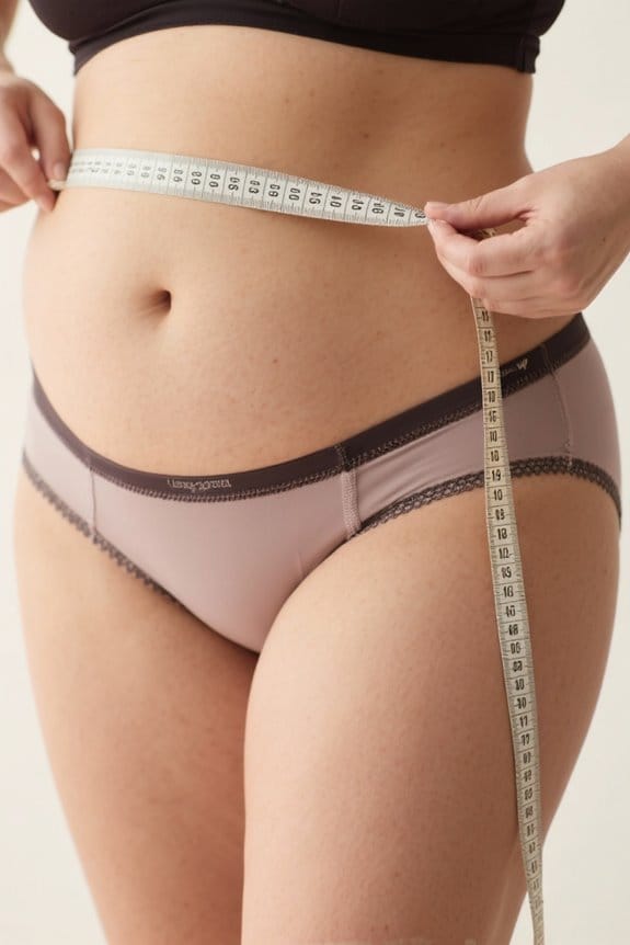 measuring underwear post weight loss