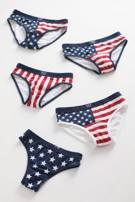 patriotic underwear for comfort