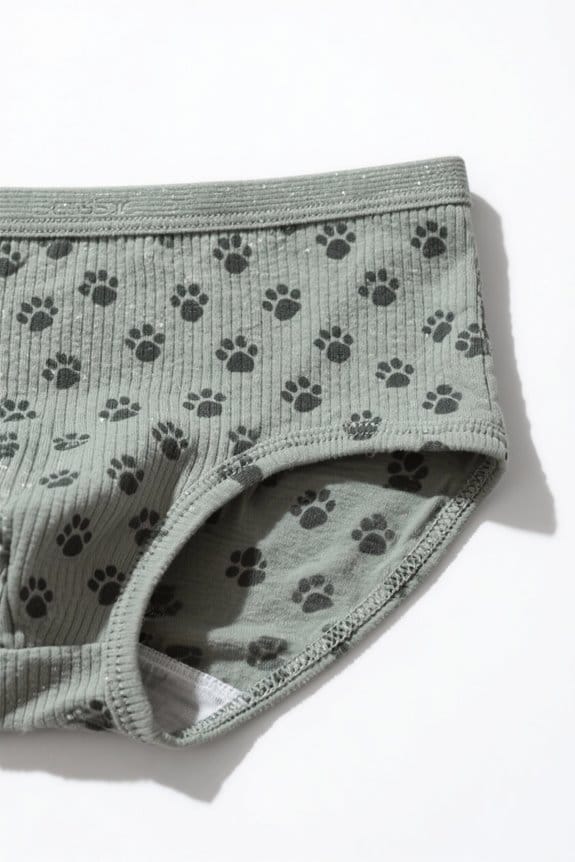 paw print underwear factors