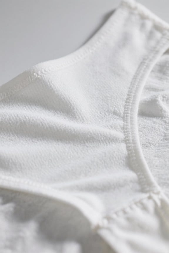 seamless construction enhances comfort