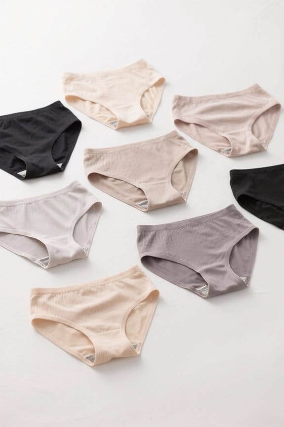 seamless no show panty options
