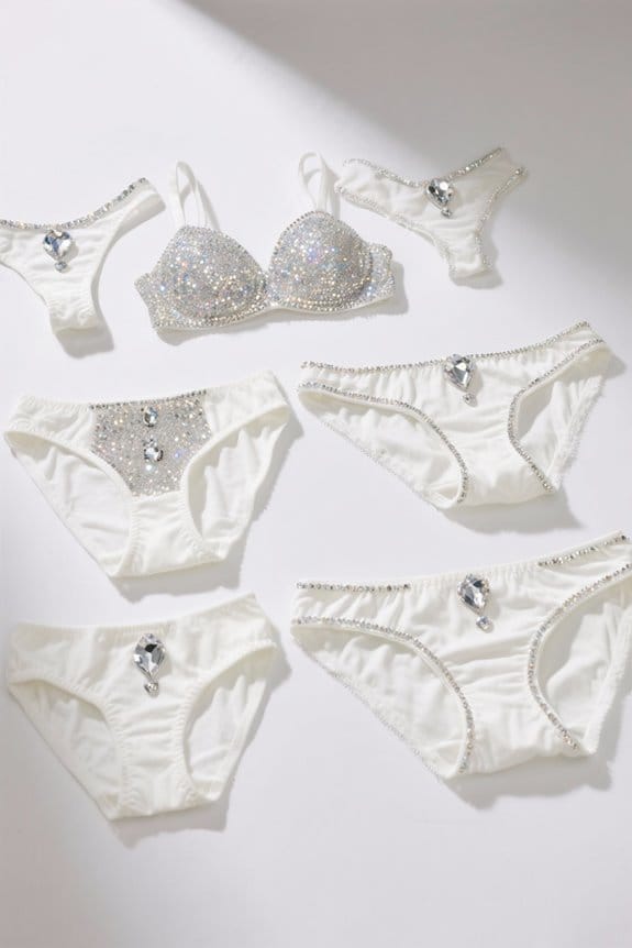 sparkly comfortable rhinestone underwear