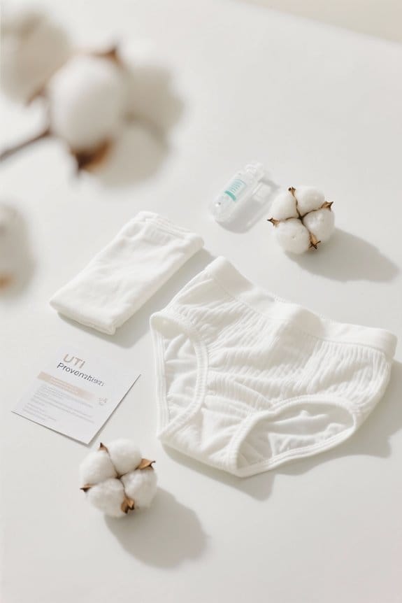 uti prevention underwear guidelines