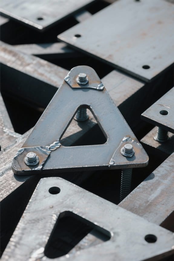 gusset plate shapes and geometries